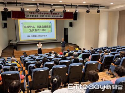 守護學童通學安全　台南辦交通導護志工研習約120人參與
