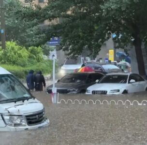 巴威雨彈轟瀋陽　市區大淹水「停車場變泳池」