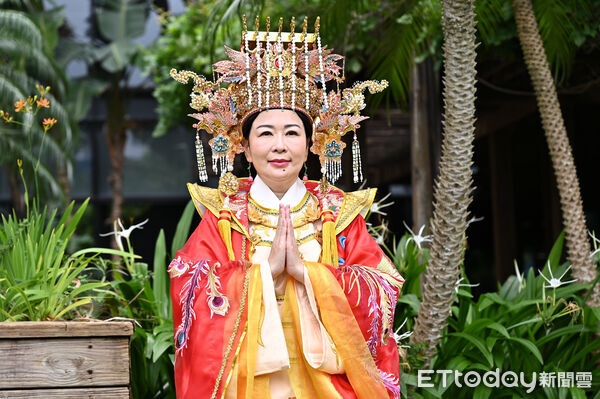 ▲▼《戲說台灣》 張秀卿出演白沙屯媽祖記者會。（圖／記者李毓康攝）