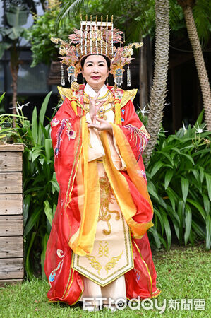 ▲▼《戲說台灣》 張秀卿出演白沙屯媽祖記者會。（圖／記者李毓康攝）