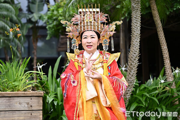 ▲▼《戲說台灣》 張秀卿出演白沙屯媽祖記者會。（圖／記者李毓康攝）