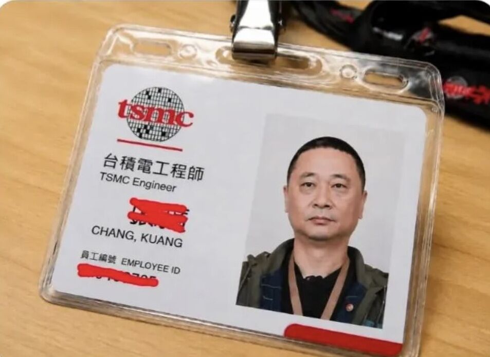 ▲詐騙集團盜用邰智源照片，P圖成台積電工程師。（圖／翻攝自Threads）
