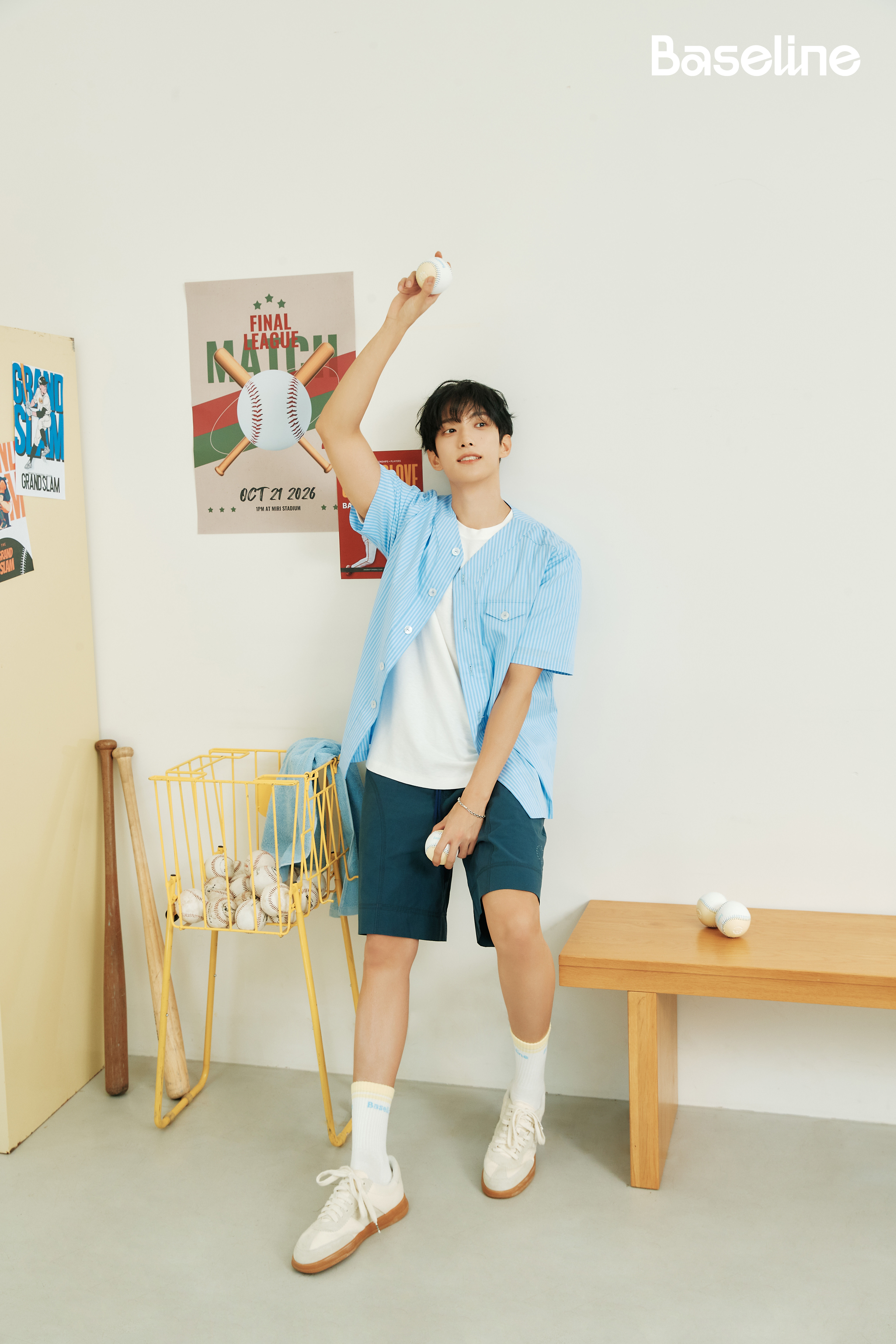▲▼ SEVENTEEN DK化身最迷人棒球少年 。（圖／記者鮑璿安攝）