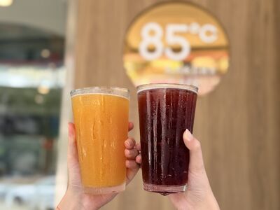 85度C限時兩天「任選2杯99元」 限定8款茶飲一杯50元有找