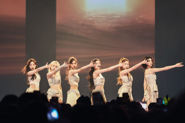 ▲▼NMIXX開唱，兩天吸2.4萬粉絲。（圖／Live Nation Taiwan提供）