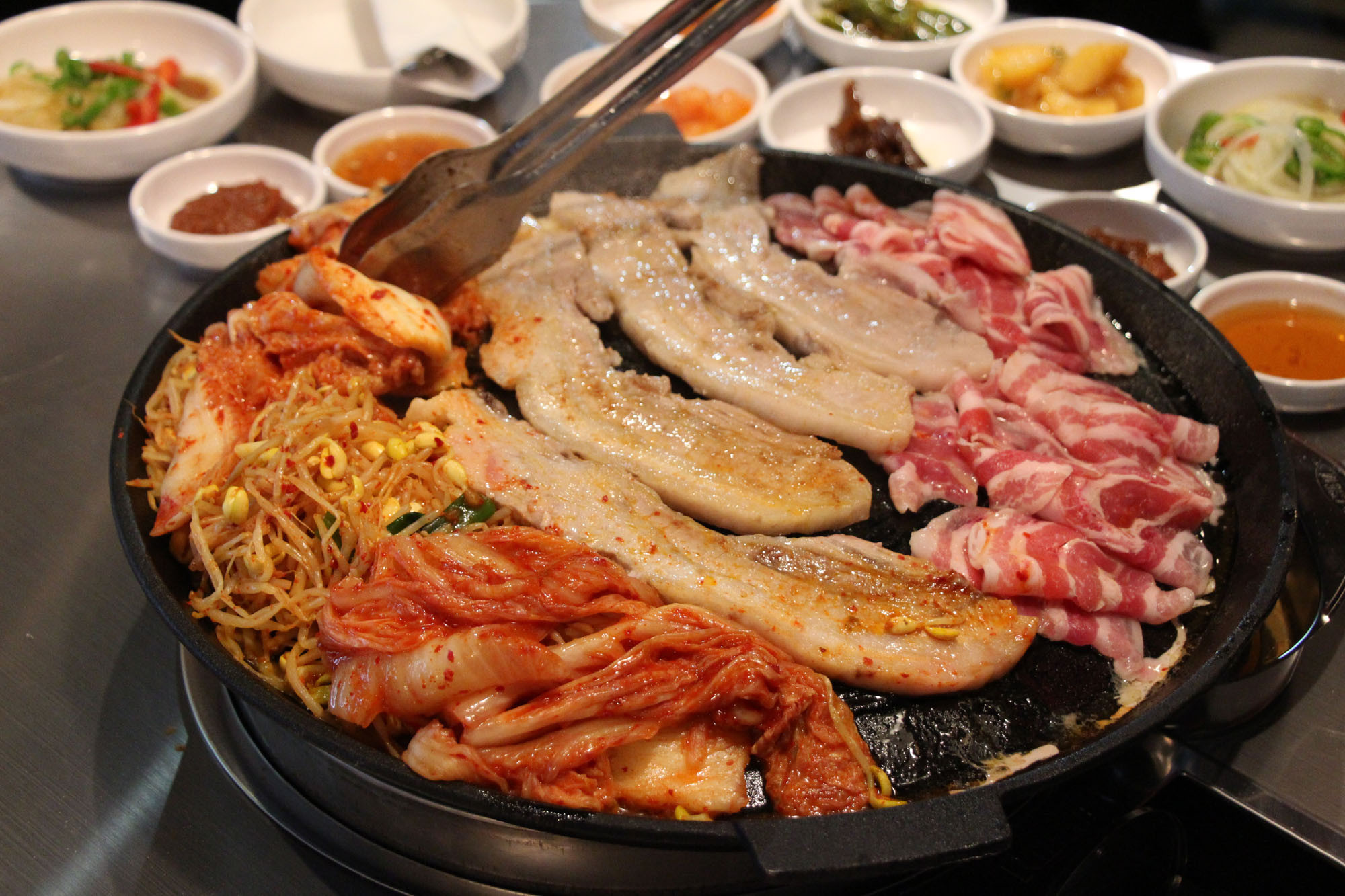 韓國BBQ honey pig。圖／黃士原攝