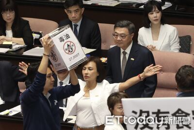 卓榮泰毒油專報被杯葛11分鐘 江啟臣好無奈:各委員回你座位