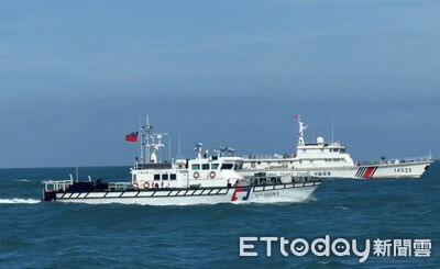 颱風才剛過!4中國海警船再闖金門限制水域 海巡一對一驅離