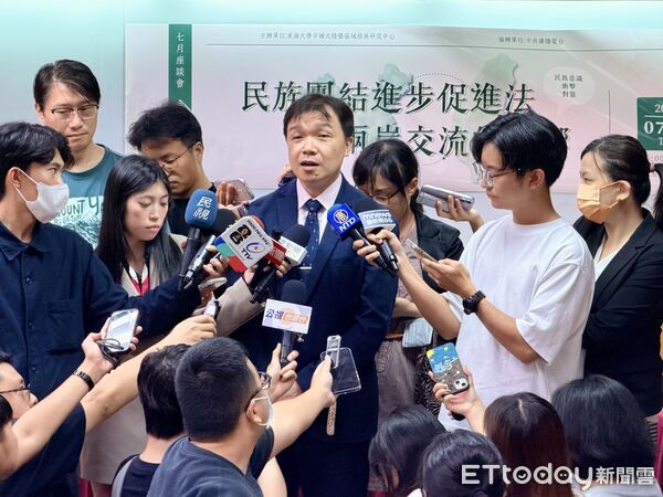 ▲▼「民族團結進步促進法對兩岸交流的影響」座談會,陸委會副主委沈有忠。（圖／記者蔡紹堅攝）