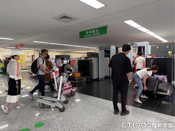 ▲▼ 金門小三通通關行李查驗示意圖。（圖／記者鄭逢時攝）