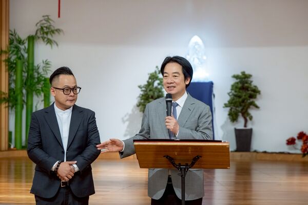 ▲▼總統賴清德14日前往基隆參訪佛光山極樂寺及慈濟基隆靜思堂。（圖／總統府提供）