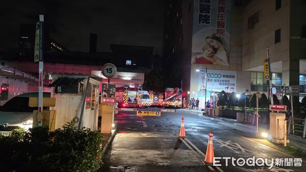 ▲▼耕莘醫院死亡事故！工人巡查驚見男子跌落水塔。（圖／記者陸運陞翻攝）