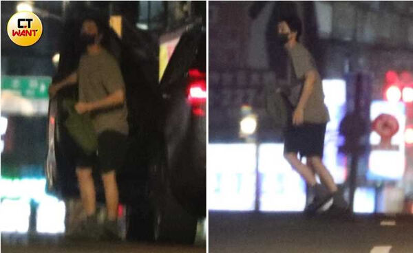 熱戀不退燒1／吳慷仁低調現身醫院美食街　邵雨薇摟腰甜蜜牽手