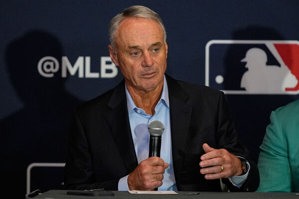 ▲大聯盟主席曼弗瑞德（Rob Manfred）。         （圖／達志影像／美聯社）