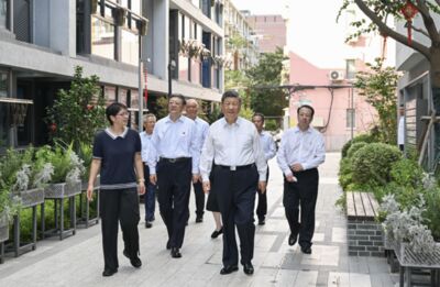 習近平將出席AI大會!上海禁飛無人機 考察「市民客廳」要求防汛工作
