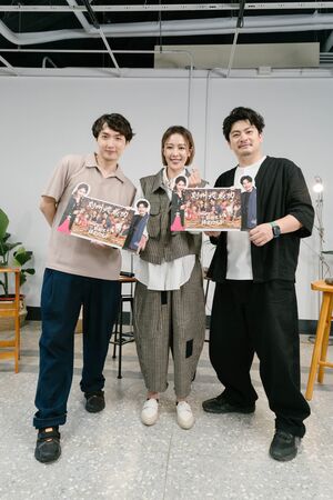 ▲嚎哮排演Live Podcast邀請最強父子檔吳念真、吳定謙。（圖／綠光劇團提供）