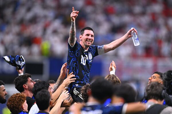 ▲阿根廷球王梅西（Lionel Messi）。（圖／達志影像／美聯社）