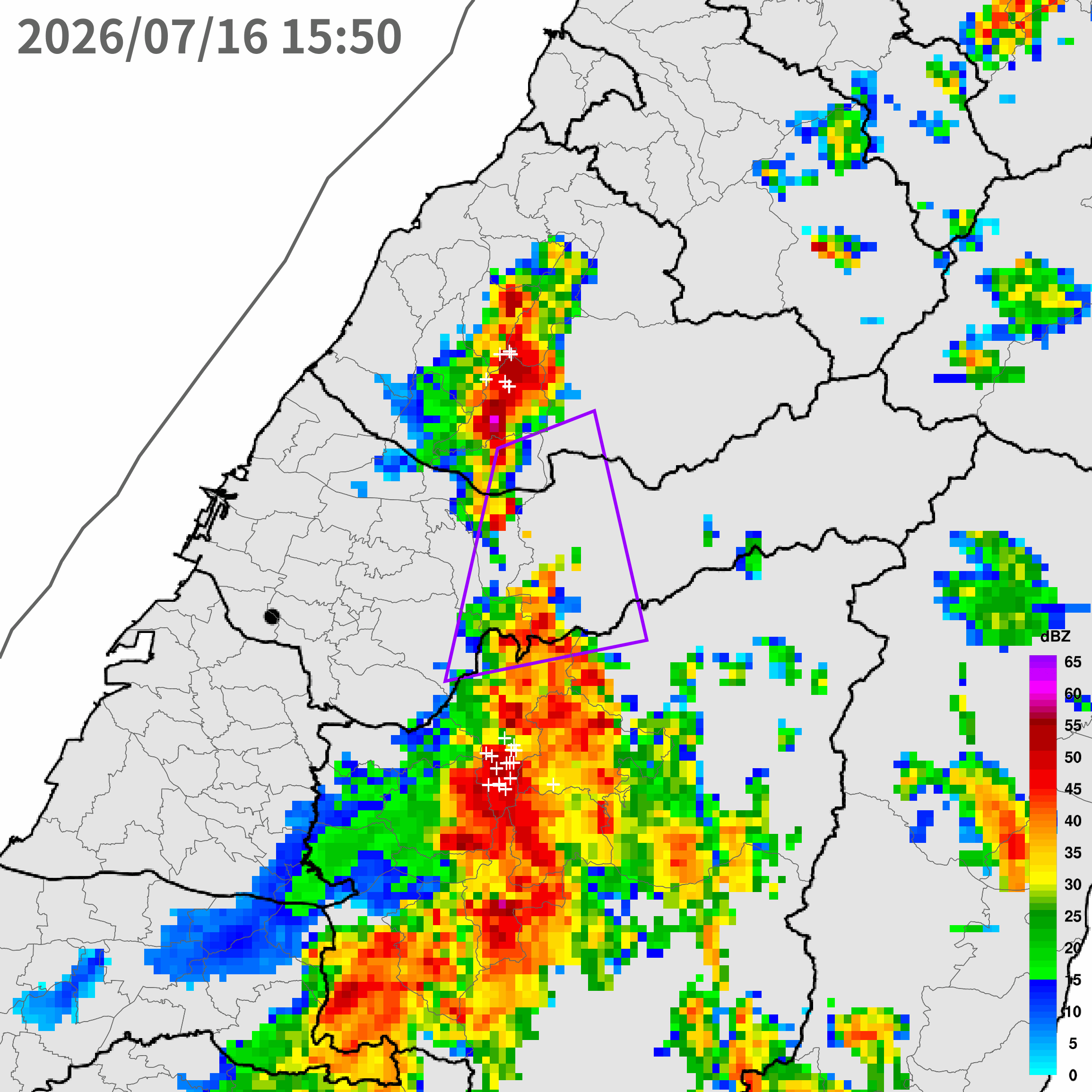 ▲▼大雷雨即時訊息 。（圖／氣象署提供）