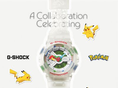 《寶可夢》粉絲必收錶來了 G-SHOCK錶帶一次秀30個角色