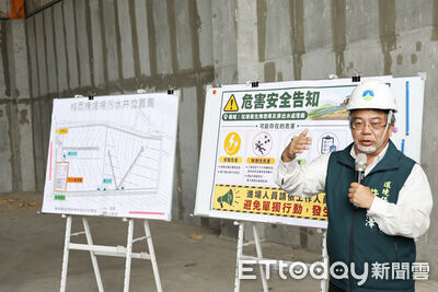 網傳颱風前南市府「偷排黑水」 許仁澤重話:若屬實我下台