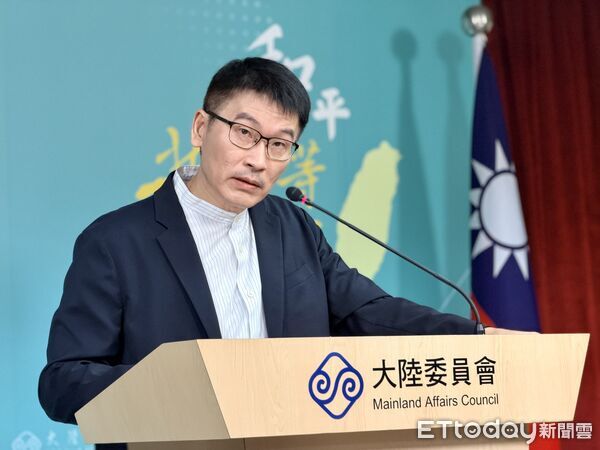 ▲▼陸委會副主委、發言人梁文傑。（圖／記者蔡紹堅攝）