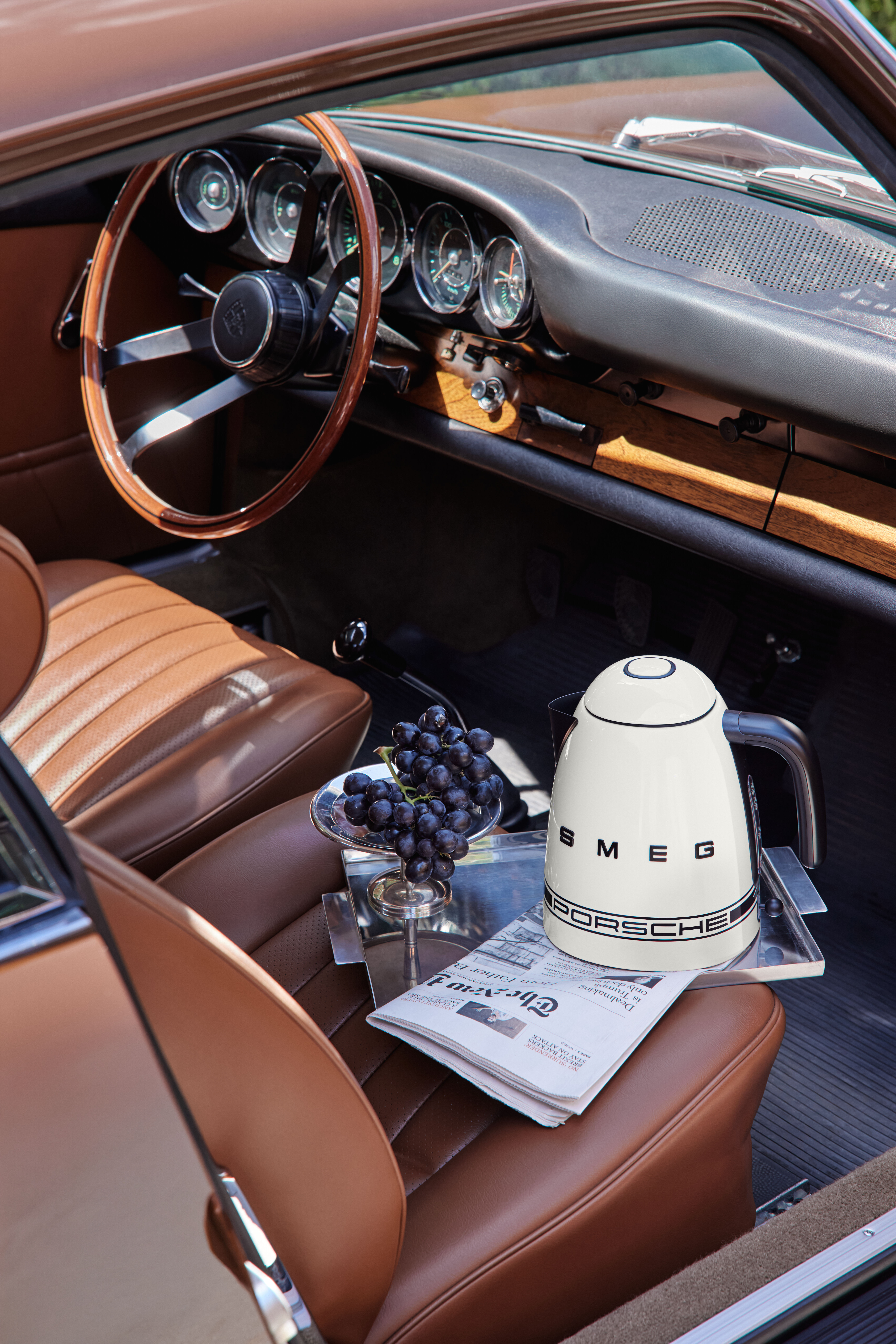 ▲Porsche x SMEG聯名系列限量登台。（圖／品牌提供）