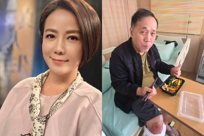 陳仙梅驚曝爸爸急送醫! 無外傷「右腿滿是水泡」嚇壞全家