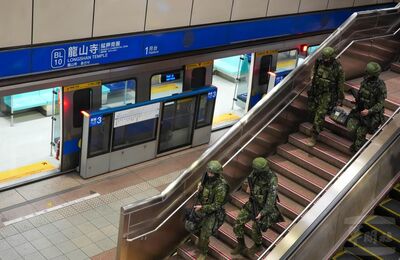 運用北捷轉移兵力 憲兵強化機動部署作戰能量