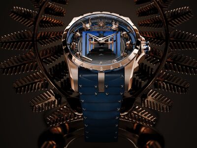 錶上秀德川家康霸業 ROGER DUBUIS日本武士錶帥