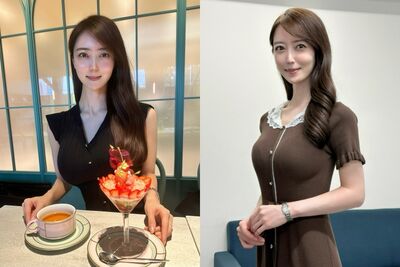 日本美女主播「貼身針織裙」私照瘋傳!粉絲驚訝:美到像AI