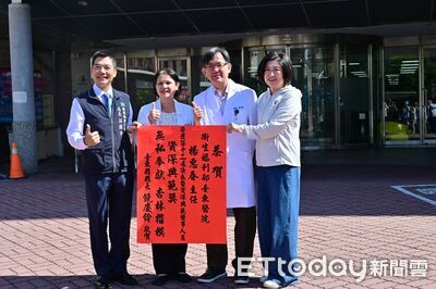 部東醫院楊惠春主任榮獲資深典範獎　饒慶鈴親頒紅榜肯定