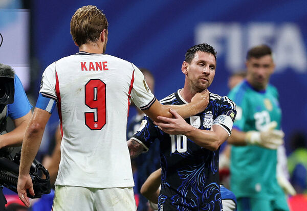 ▲Harry Kane、Lionel Messi。（圖／路透）