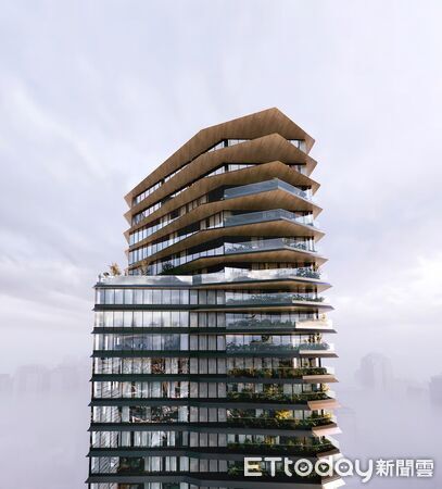 ▲▼ 隈研吾,聯聚建設,台中豪辦,負建築,上梁典禮            。（圖／記者陳筱惠攝）