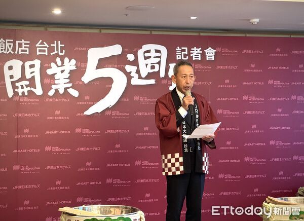 ▲▼JR東日本大飯店台北開幕5年。（圖／記者彭懷玉攝）
