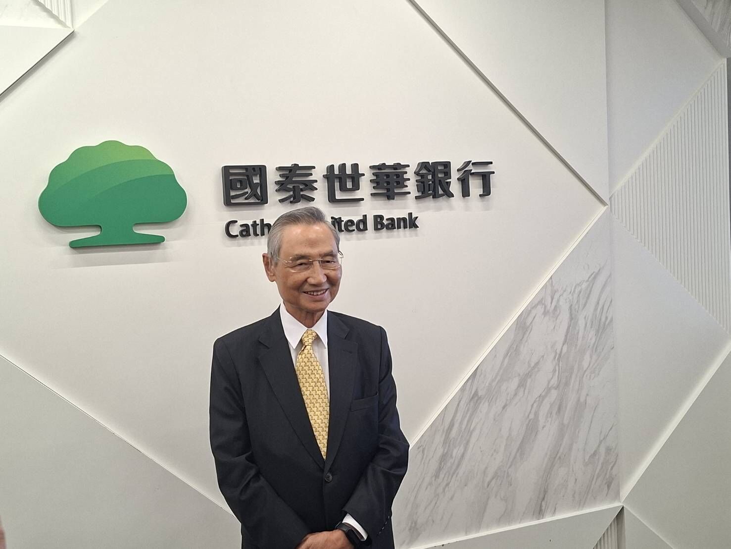 ▲▼國泰世華銀董事長陳祖培。（圖／記者巫彩蓮攝）