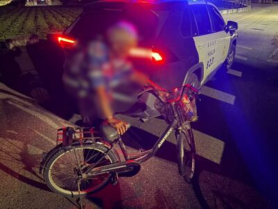 全家人急壞了!80歲翁返家迷路狂踩41km... 芳苑警濁水溪旁尋獲