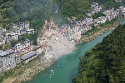 重慶山崩8死34失聯　警示後只有幾分鐘可逃離