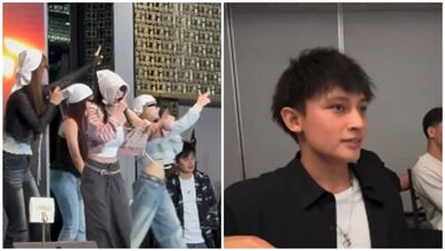 林襄中空唱歌「馬傑森台下眼神超有愛」！突指向她說1句話  隔空互動閃炸