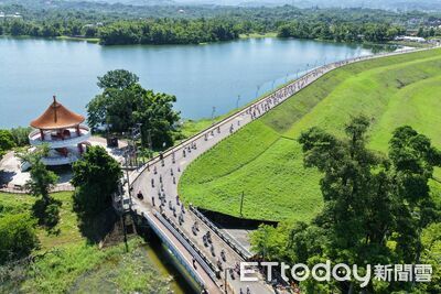 單車熱潮襲捲嘉義「來嘉BIKE訪」搞跨界 新造型大白熊登場