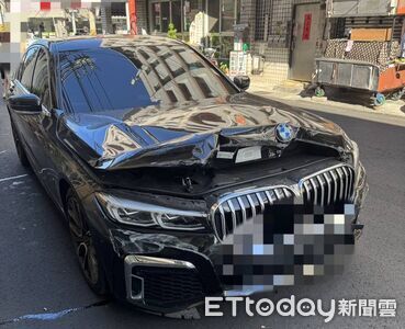 台中BMW失控一路撞進肉羮店!阿北撿手機釀禍 驚險畫面曝光