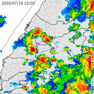 快訊/中部3縣市「大雷雨警戒」 持續1小時