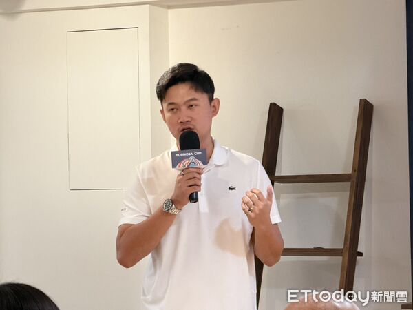 ▲排球協會秘書長黃弘欽。（圖／記者蔡厚瑄攝）