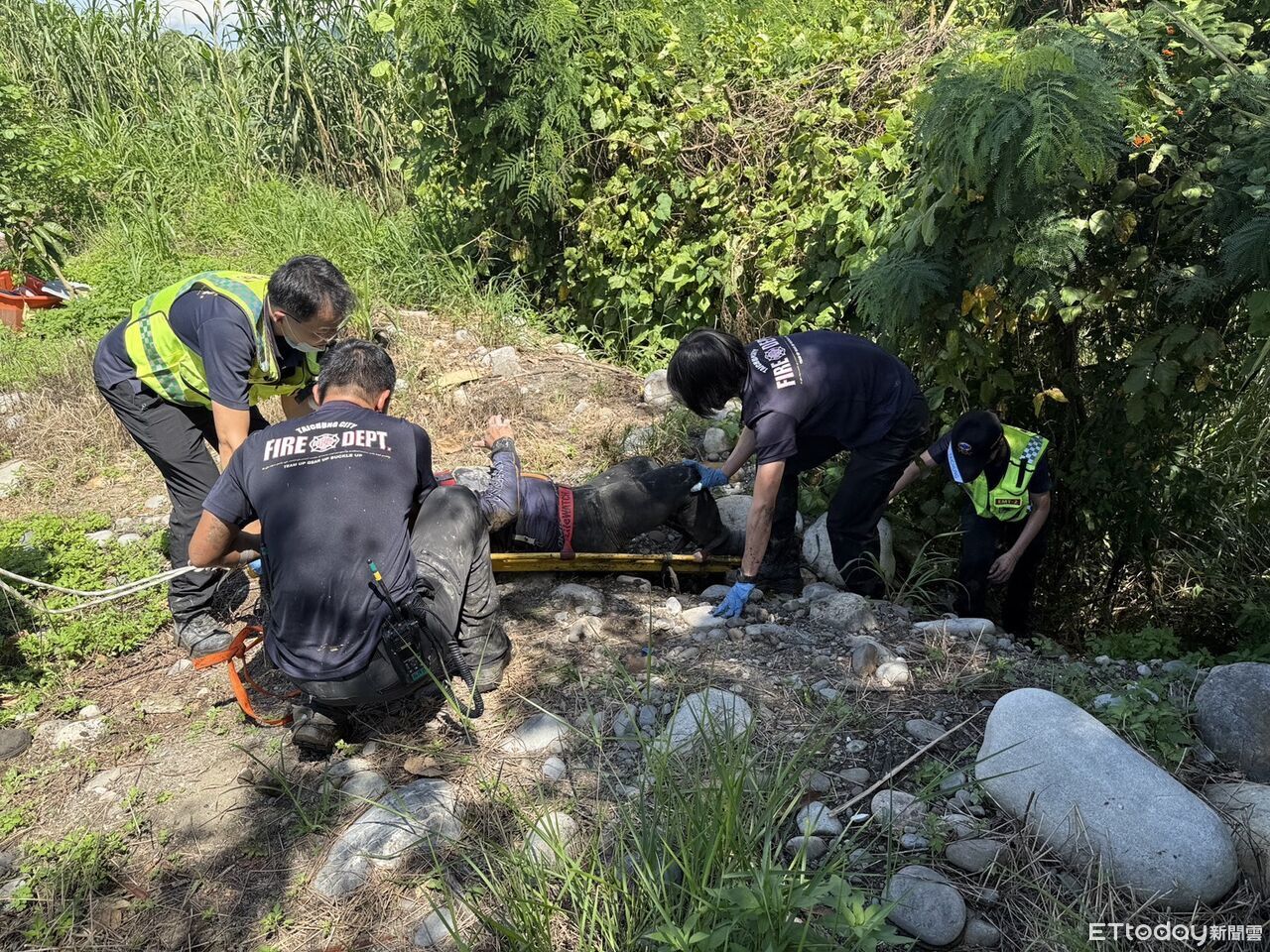 還沒開始釣魚!跌傷受困大甲溪河床 烈日曝曬2hrs終獲救 | ETtoday社會新聞 | ETtoday新聞雲