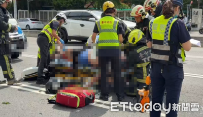 男加班遇死劫!遭毒駕賓士女撞「車輛夾擊」慘死 她蹲坐路邊沒傷