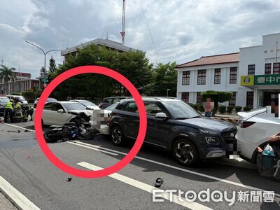毒駕奪命!台中7車連環撞釀1死3傷 肇事賓士女4種毒品陽性反應