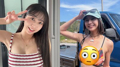 慈妹解放比基尼炸超兇上圍！　「深邃事業線全露」正面激辣