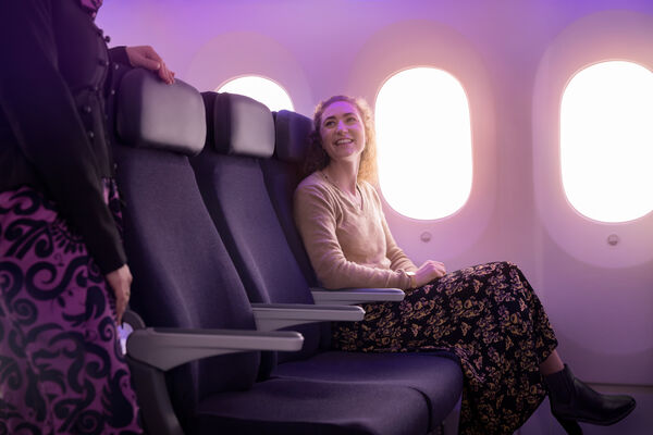 ▲▼紐西蘭航空777-300ER全新機艙設計。（圖／紐西蘭航空提供）