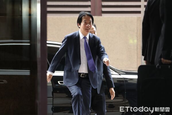 ▲▼總統賴清德、副總統蕭美琴、行政院長卓榮泰。民進黨第二十二屆第一次全國黨員代表大會 。（圖／記者劉耿豪攝）
