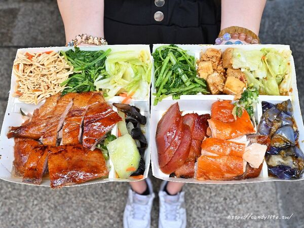半夜還能吃燒臘便當！滿到白飯得額外裝　澎湃鴨架湯免費喝
