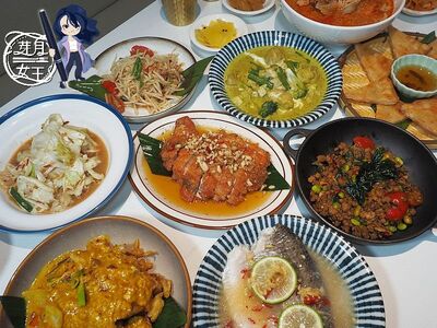 加79元就能吃到飽!土城平價泰式 六種小菜、飲料霜淇淋無限續